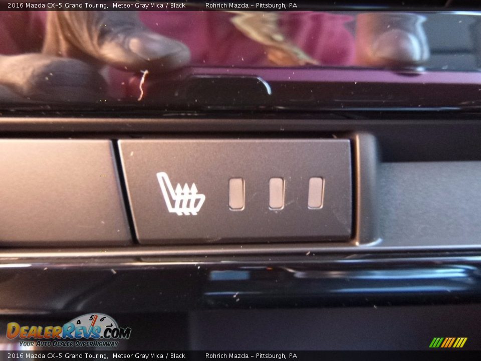 2016 Mazda CX-5 Grand Touring Meteor Gray Mica / Black Photo #17