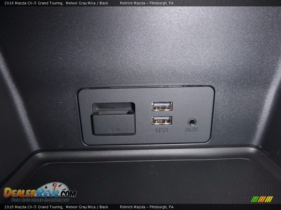 2016 Mazda CX-5 Grand Touring Meteor Gray Mica / Black Photo #18