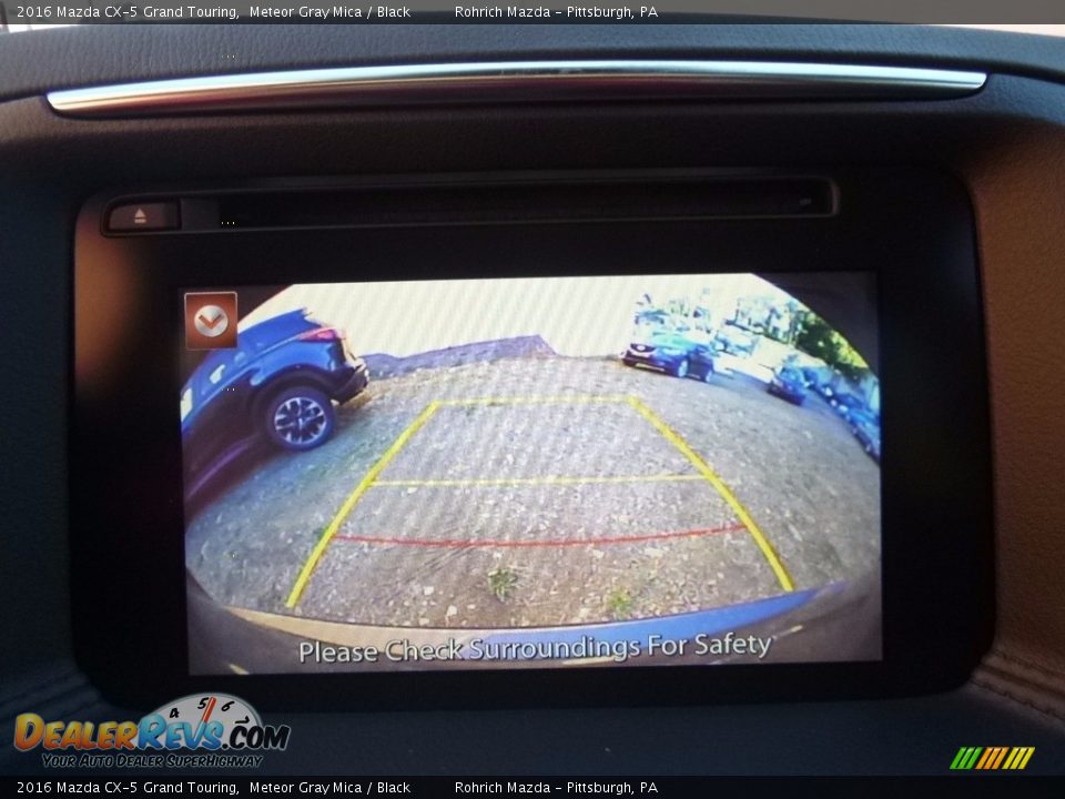 2016 Mazda CX-5 Grand Touring Meteor Gray Mica / Black Photo #19