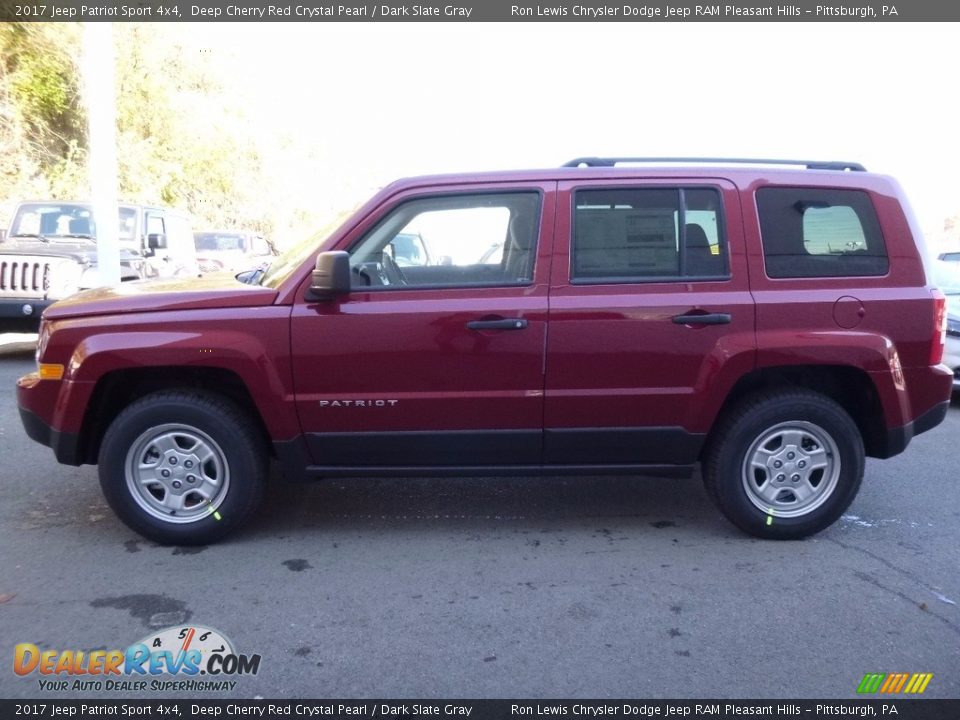 2017 Jeep Patriot Sport 4x4 Deep Cherry Red Crystal Pearl / Dark Slate Gray Photo #2