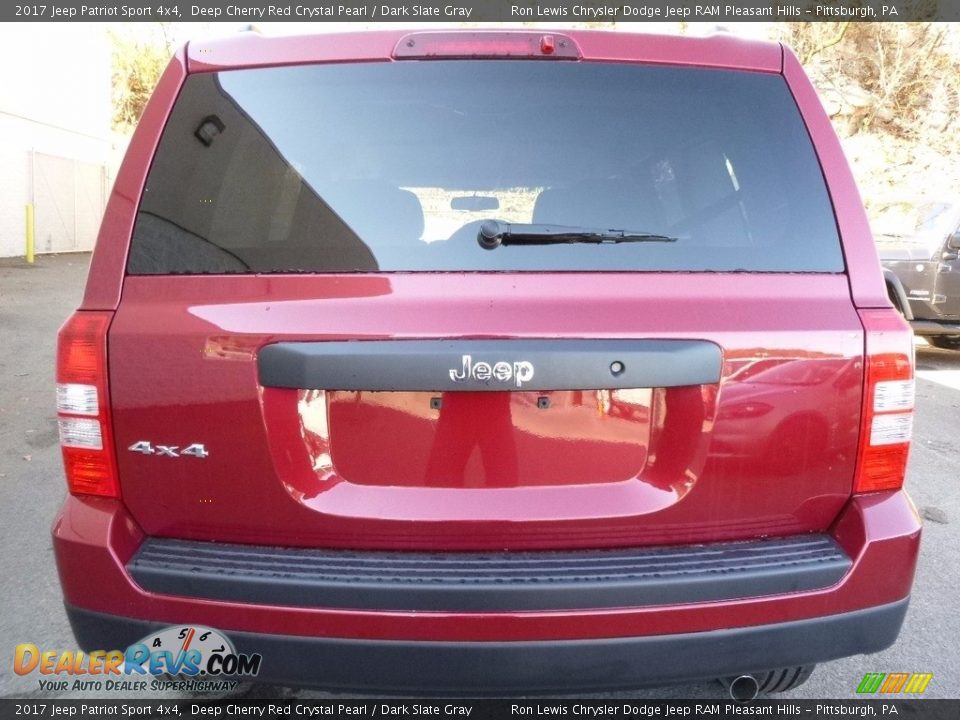 2017 Jeep Patriot Sport 4x4 Deep Cherry Red Crystal Pearl / Dark Slate Gray Photo #4