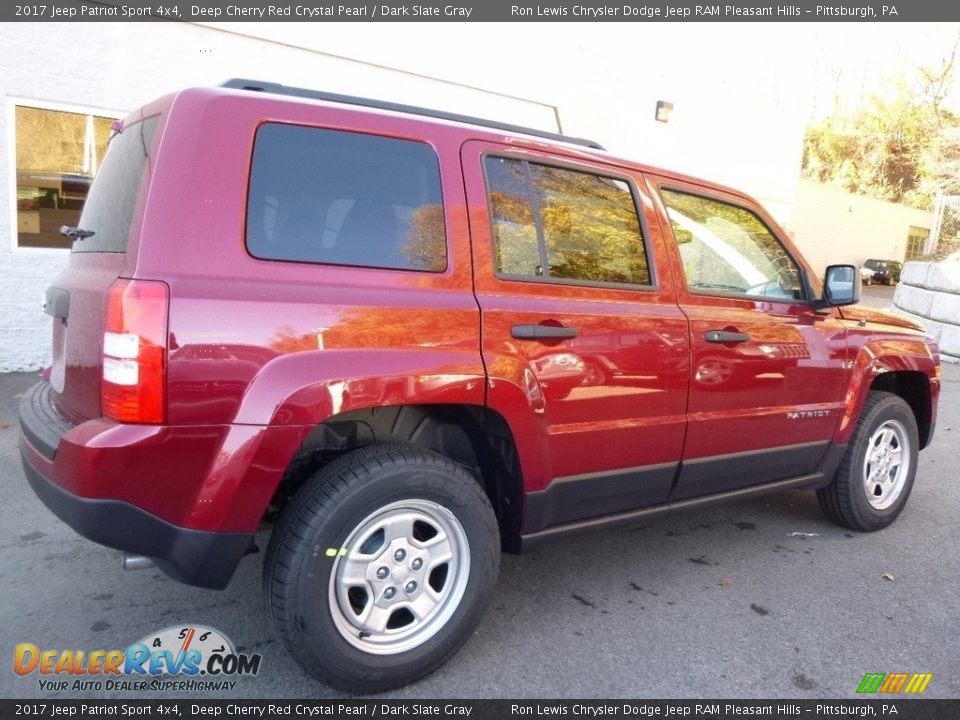 2017 Jeep Patriot Sport 4x4 Deep Cherry Red Crystal Pearl / Dark Slate Gray Photo #6