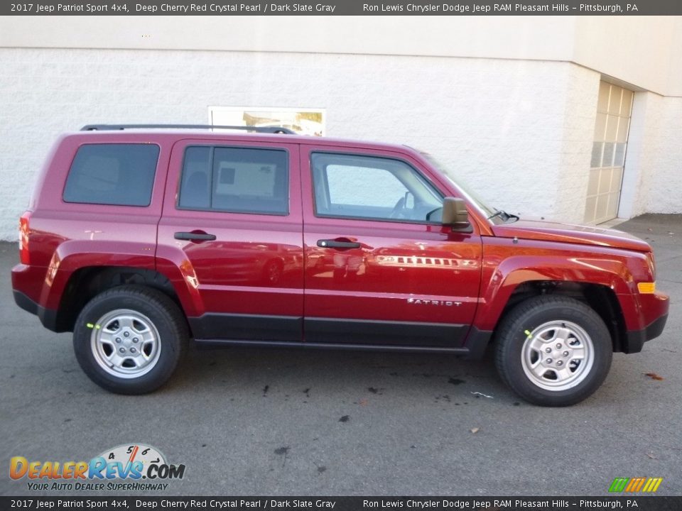 2017 Jeep Patriot Sport 4x4 Deep Cherry Red Crystal Pearl / Dark Slate Gray Photo #7