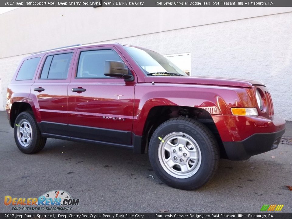 2017 Jeep Patriot Sport 4x4 Deep Cherry Red Crystal Pearl / Dark Slate Gray Photo #8