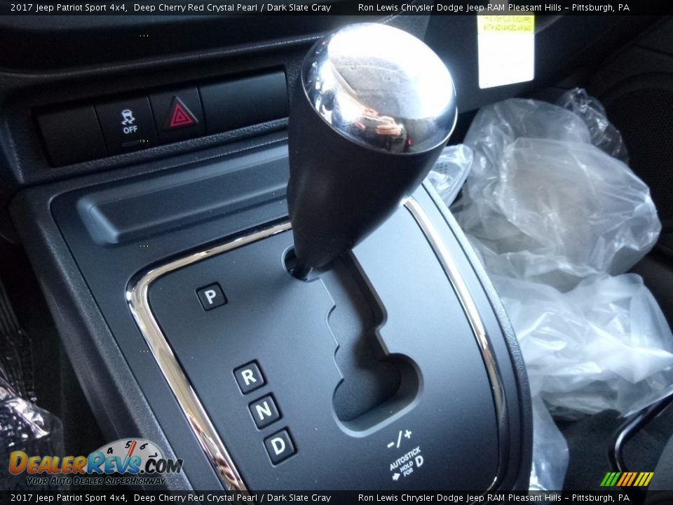2017 Jeep Patriot Sport 4x4 Deep Cherry Red Crystal Pearl / Dark Slate Gray Photo #17