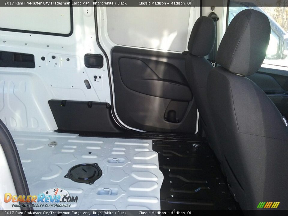 2017 Ram ProMaster City Tradesman Cargo Van Bright White / Black Photo #11