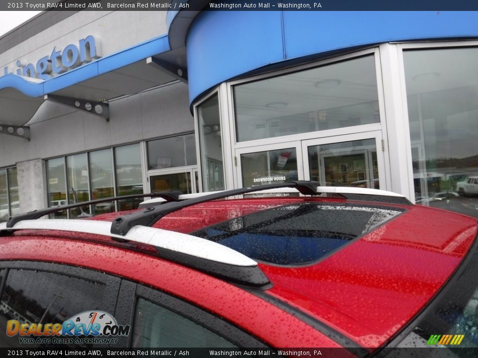 2013 Toyota RAV4 Limited AWD Barcelona Red Metallic / Ash Photo #3