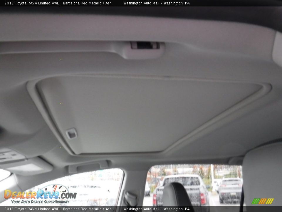 2013 Toyota RAV4 Limited AWD Barcelona Red Metallic / Ash Photo #10