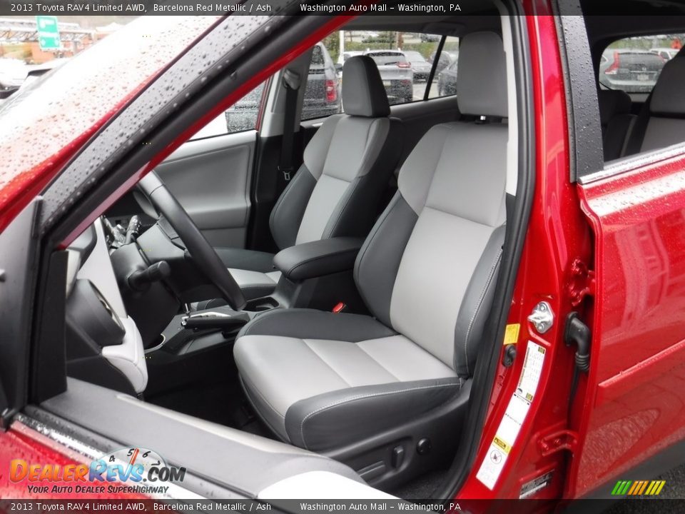 2013 Toyota RAV4 Limited AWD Barcelona Red Metallic / Ash Photo #12