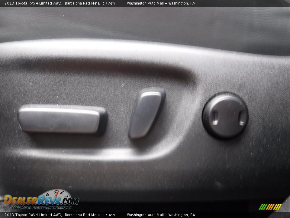 2013 Toyota RAV4 Limited AWD Barcelona Red Metallic / Ash Photo #13
