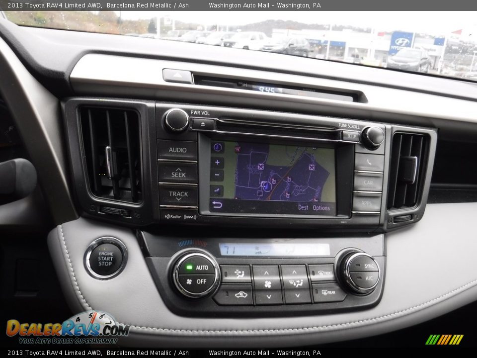 2013 Toyota RAV4 Limited AWD Barcelona Red Metallic / Ash Photo #15
