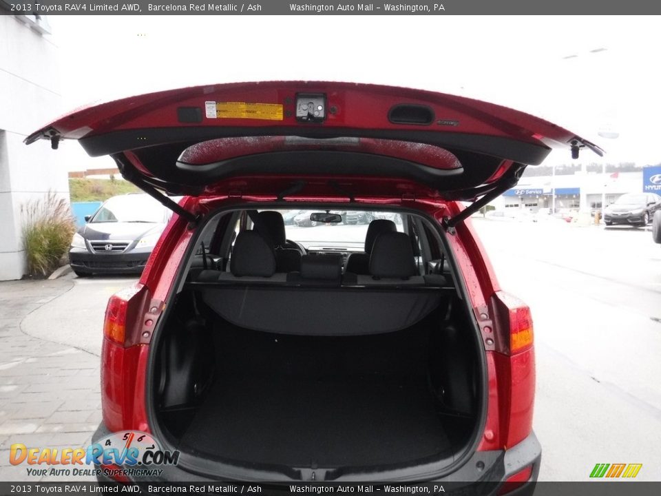 2013 Toyota RAV4 Limited AWD Barcelona Red Metallic / Ash Photo #19