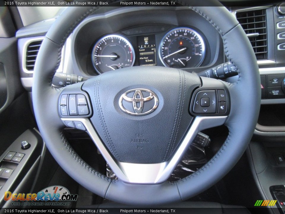 2016 Toyota Highlander XLE Steering Wheel Photo #33