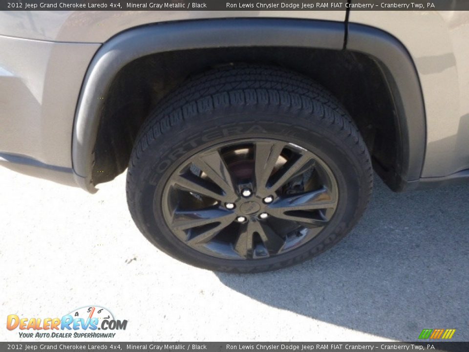 2012 Jeep Grand Cherokee Laredo 4x4 Mineral Gray Metallic / Black Photo #3