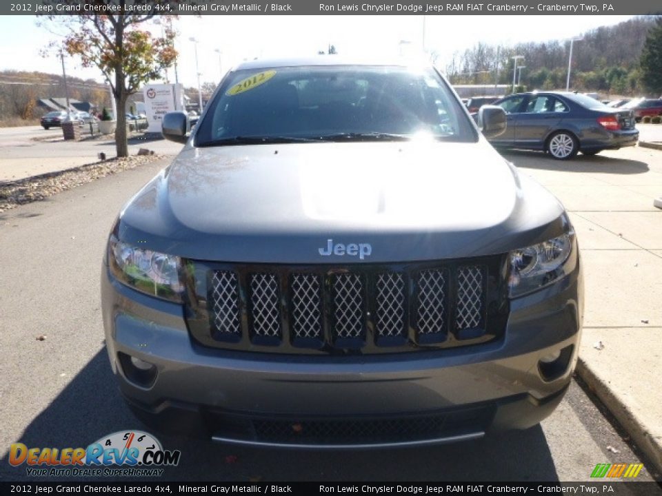 2012 Jeep Grand Cherokee Laredo 4x4 Mineral Gray Metallic / Black Photo #8
