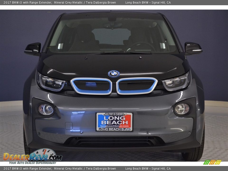 2017 BMW i3 with Range Extender Mineral Grey Metallic / Tera Dalbergia Brown Photo #2