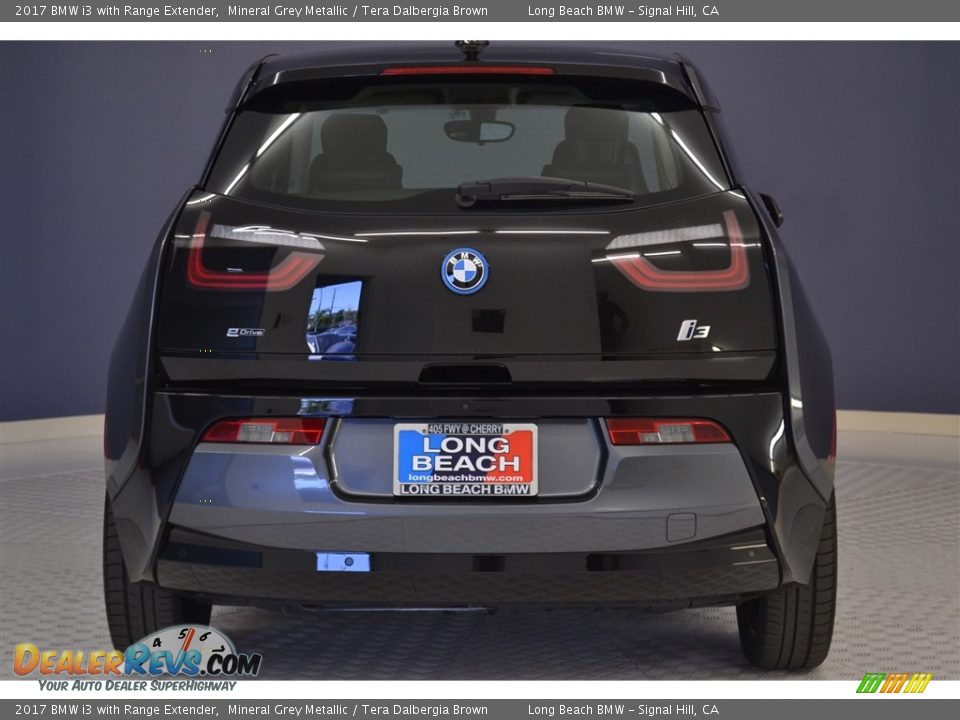 2017 BMW i3 with Range Extender Mineral Grey Metallic / Tera Dalbergia Brown Photo #5