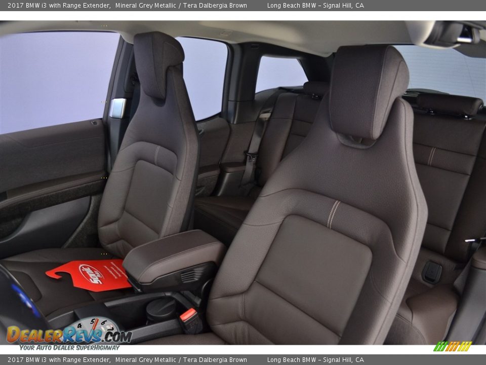 2017 BMW i3 with Range Extender Mineral Grey Metallic / Tera Dalbergia Brown Photo #8