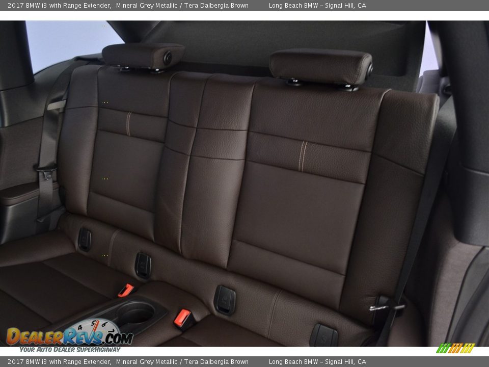 2017 BMW i3 with Range Extender Mineral Grey Metallic / Tera Dalbergia Brown Photo #9