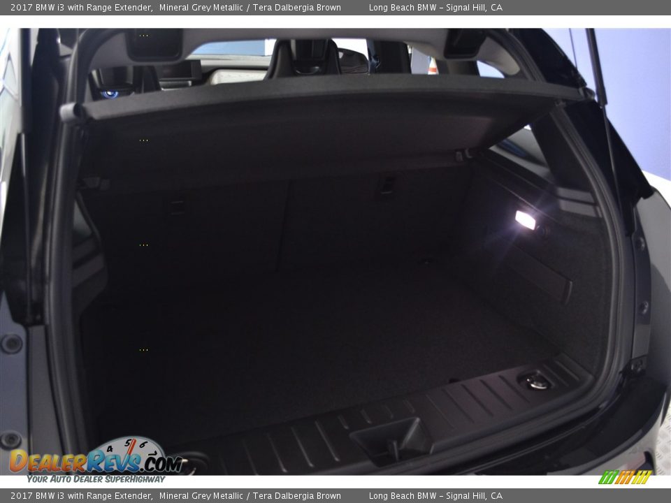 2017 BMW i3 with Range Extender Mineral Grey Metallic / Tera Dalbergia Brown Photo #10