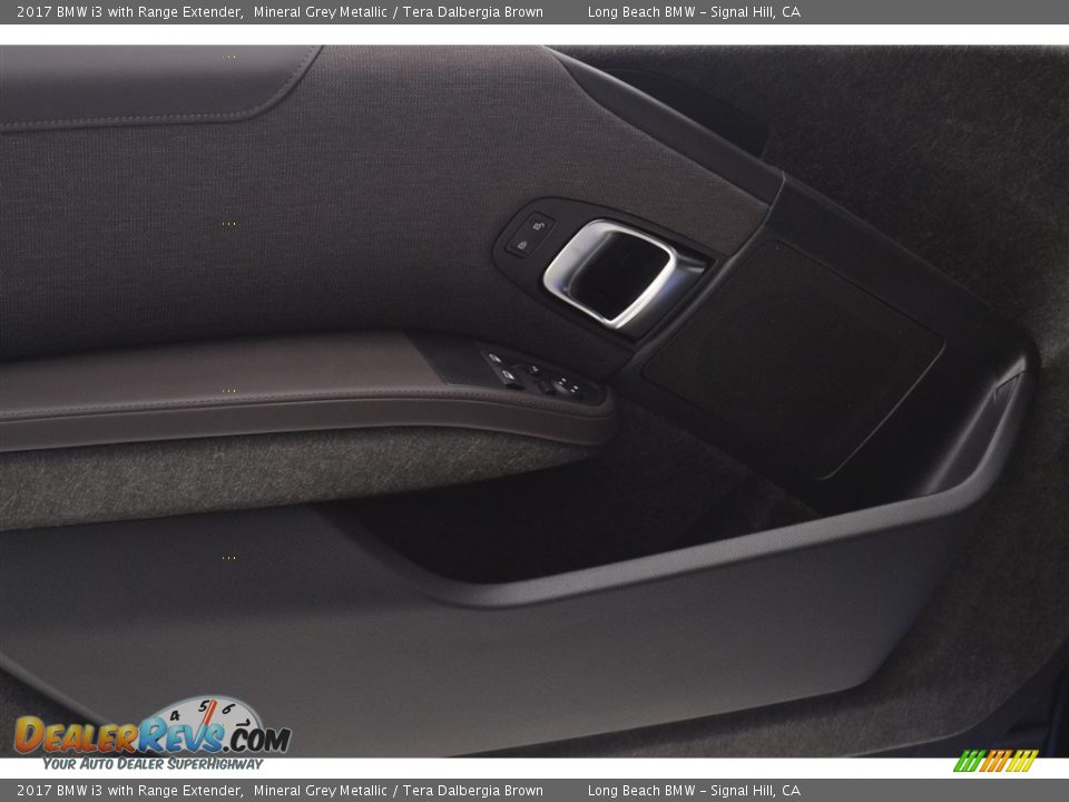 2017 BMW i3 with Range Extender Mineral Grey Metallic / Tera Dalbergia Brown Photo #11