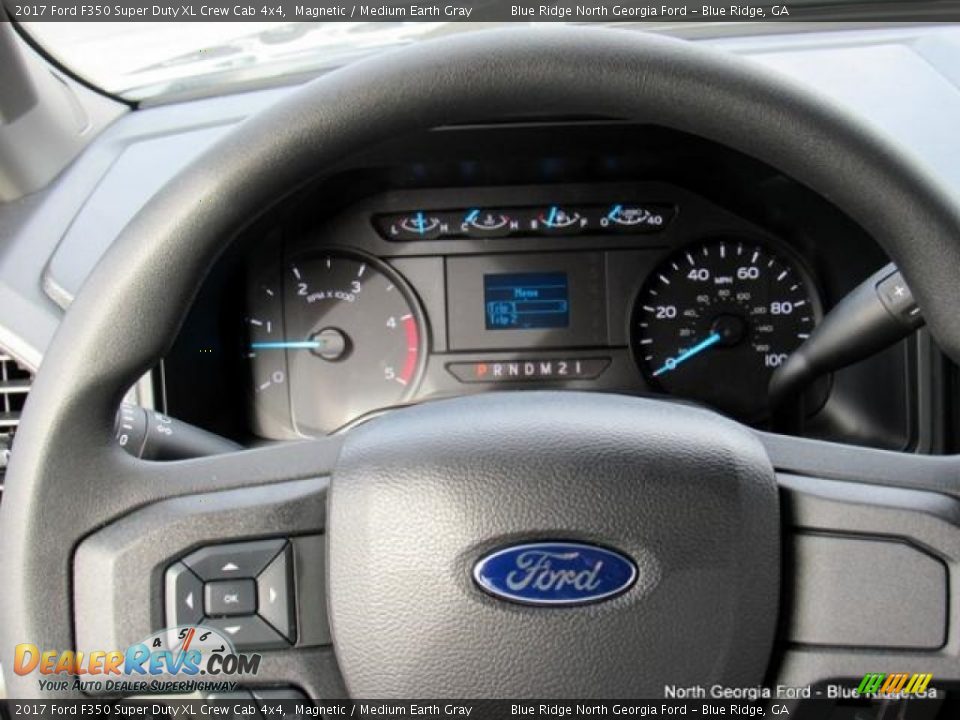 2017 Ford F350 Super Duty XL Crew Cab 4x4 Magnetic / Medium Earth Gray Photo #19