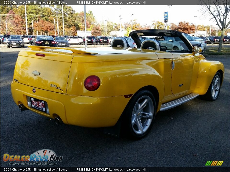 2004 Chevrolet SSR Slingshot Yellow / Ebony Photo #9