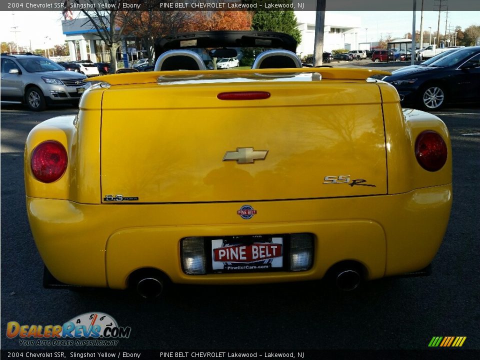 2004 Chevrolet SSR Slingshot Yellow / Ebony Photo #10