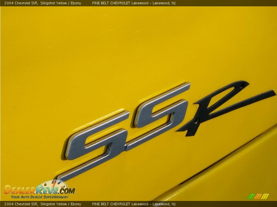 2004 Chevrolet SSR Slingshot Yellow / Ebony Photo #12