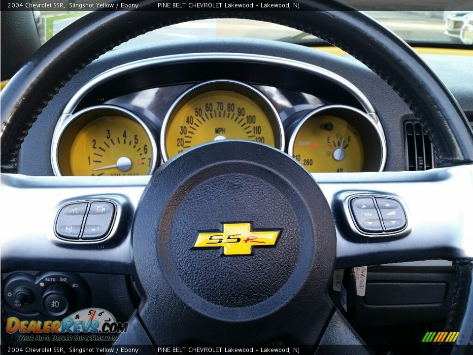 2004 Chevrolet SSR Slingshot Yellow / Ebony Photo #21
