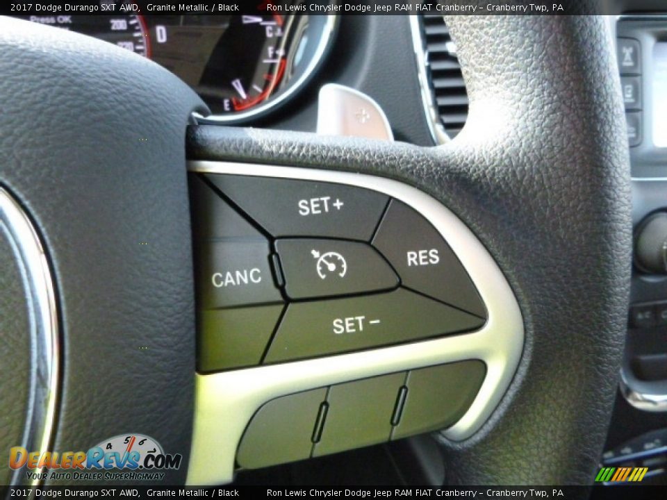 Controls of 2017 Dodge Durango SXT AWD Photo #18