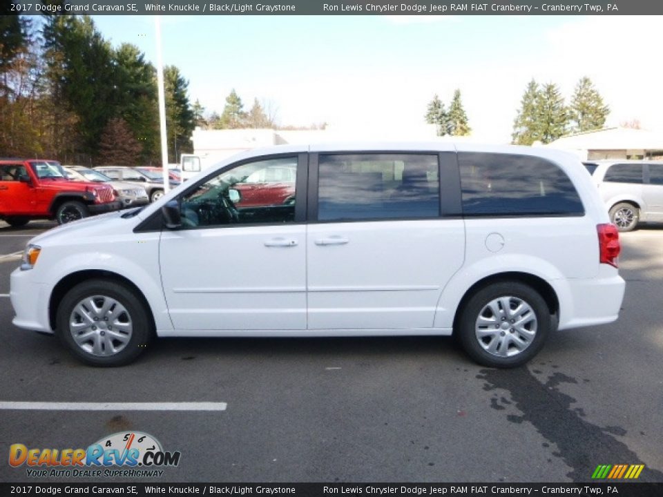 2017 Dodge Grand Caravan SE White Knuckle / Black/Light Graystone Photo #3