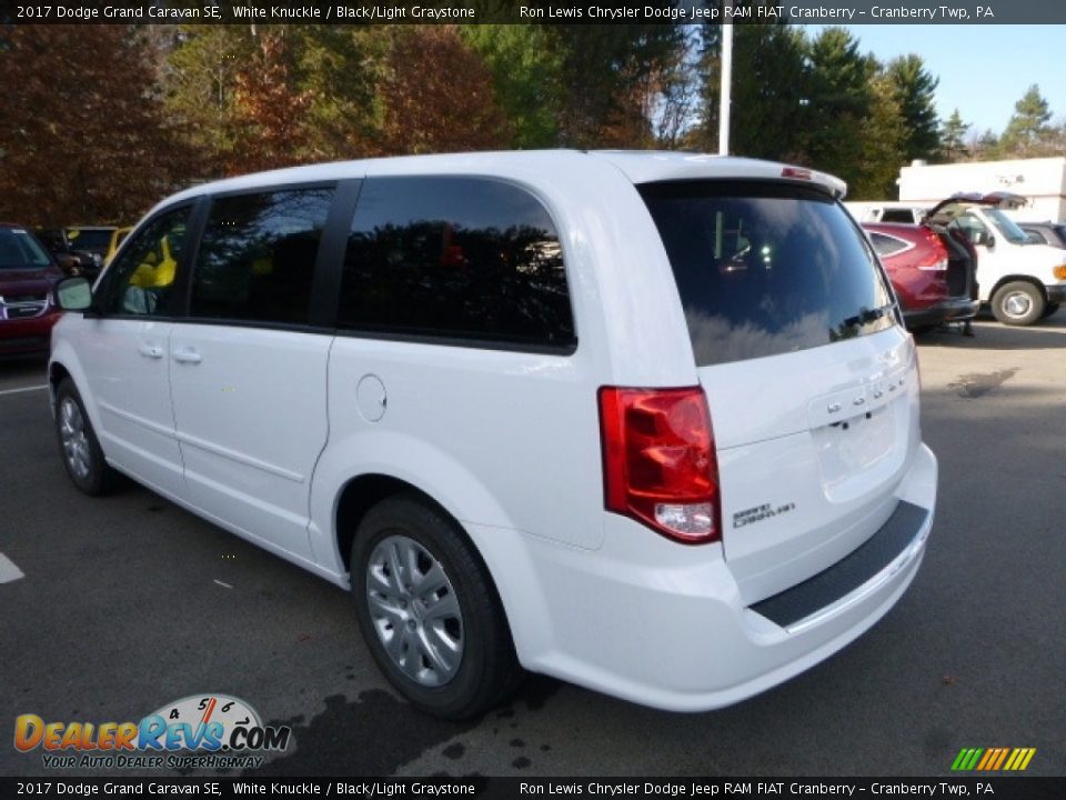 2017 Dodge Grand Caravan SE White Knuckle / Black/Light Graystone Photo #6