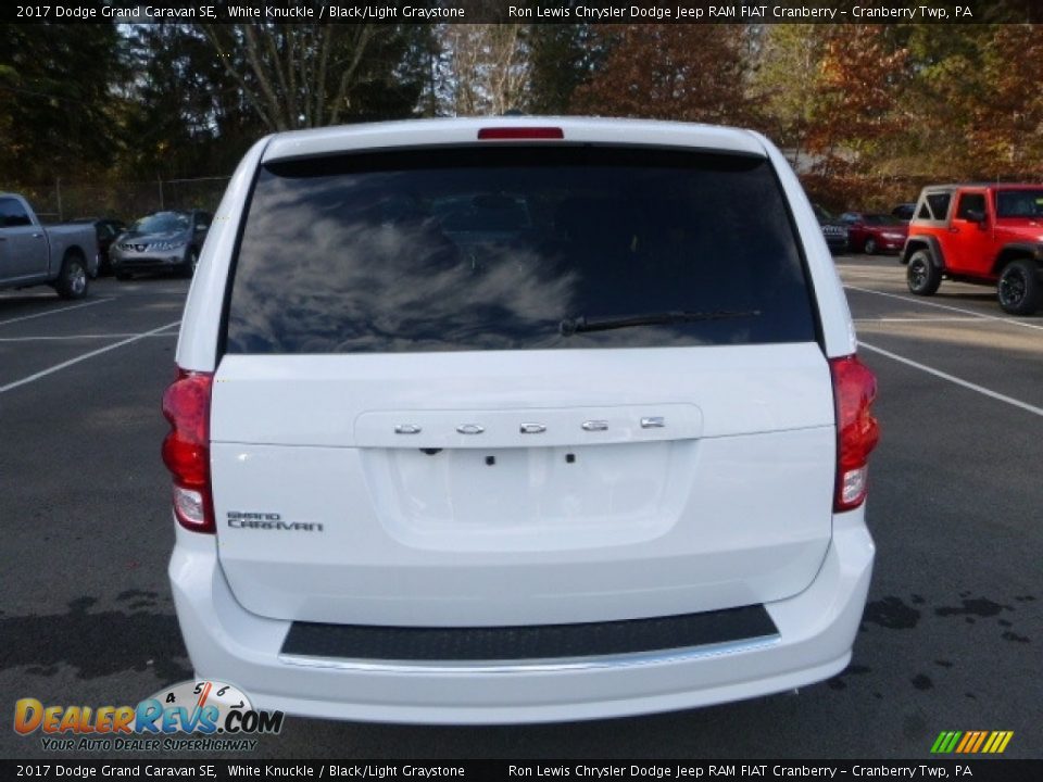 2017 Dodge Grand Caravan SE White Knuckle / Black/Light Graystone Photo #7