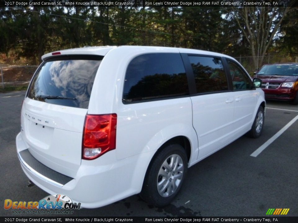 2017 Dodge Grand Caravan SE White Knuckle / Black/Light Graystone Photo #8