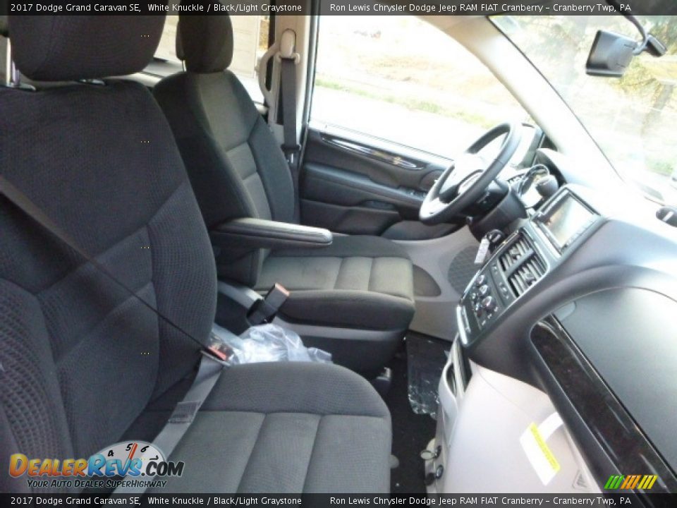 2017 Dodge Grand Caravan SE White Knuckle / Black/Light Graystone Photo #10