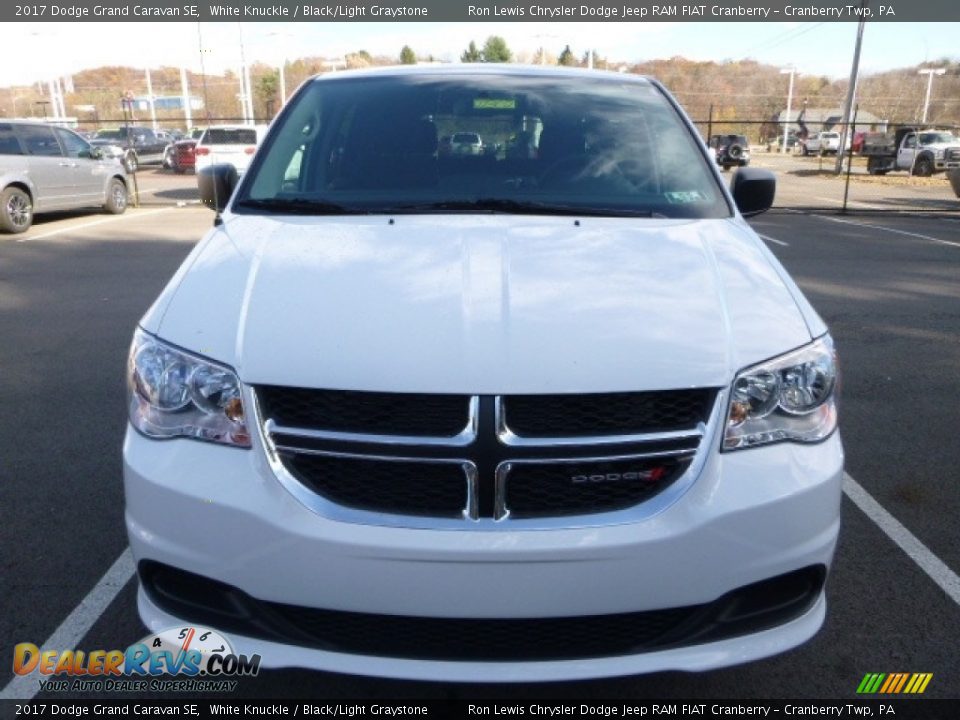 2017 Dodge Grand Caravan SE White Knuckle / Black/Light Graystone Photo #13