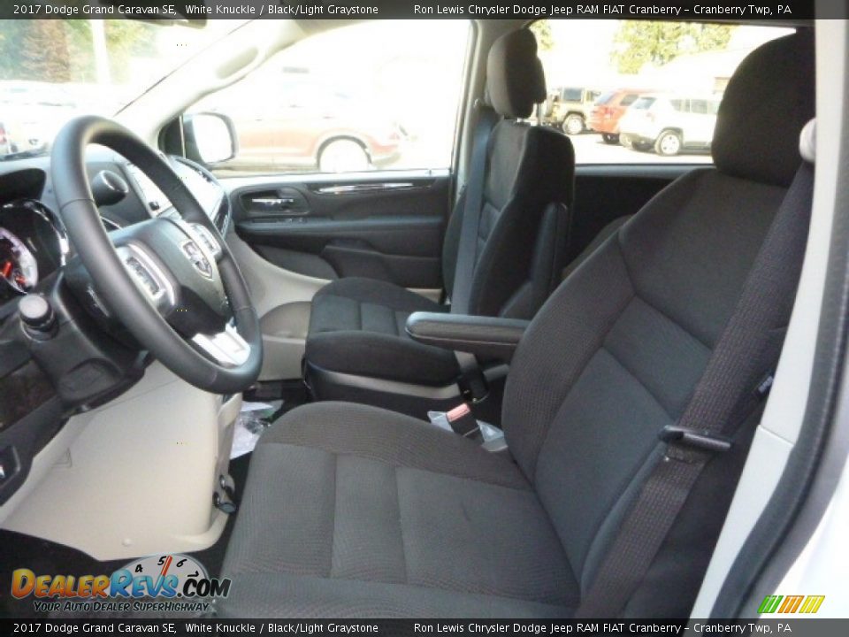 2017 Dodge Grand Caravan SE White Knuckle / Black/Light Graystone Photo #14