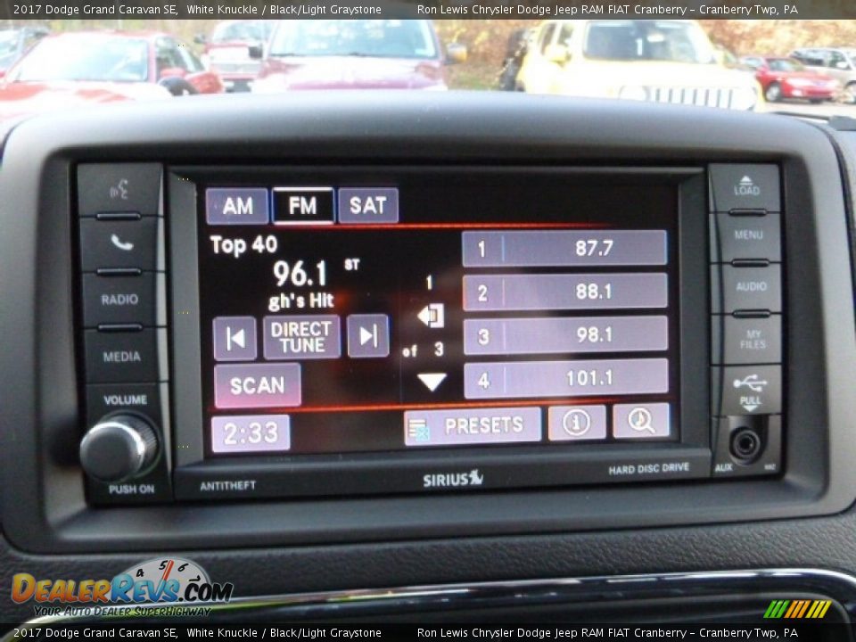 2017 Dodge Grand Caravan SE White Knuckle / Black/Light Graystone Photo #17
