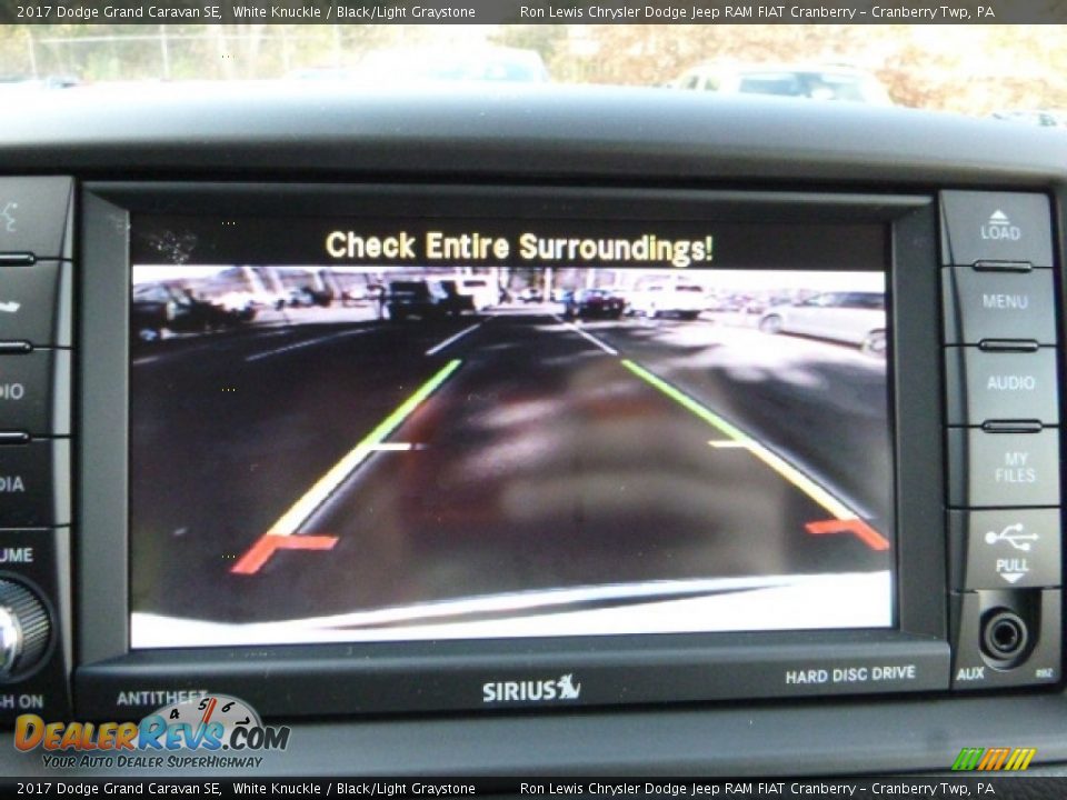 2017 Dodge Grand Caravan SE White Knuckle / Black/Light Graystone Photo #18