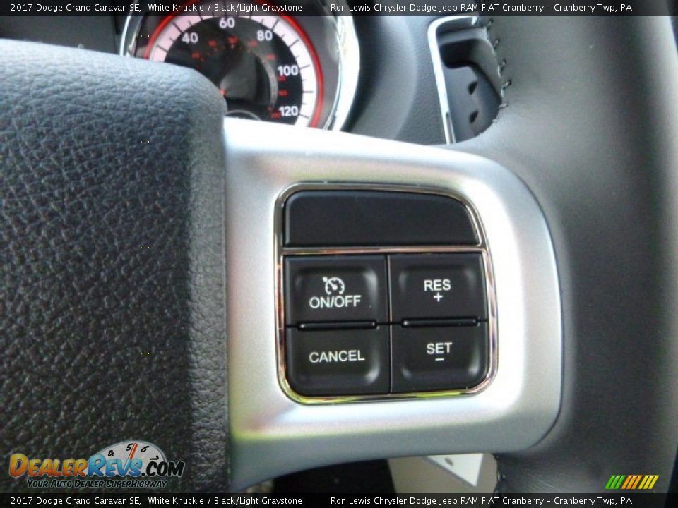 2017 Dodge Grand Caravan SE White Knuckle / Black/Light Graystone Photo #19