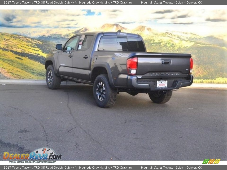 2017 Toyota Tacoma TRD Off Road Double Cab 4x4 Magnetic Gray Metallic / TRD Graphite Photo #3
