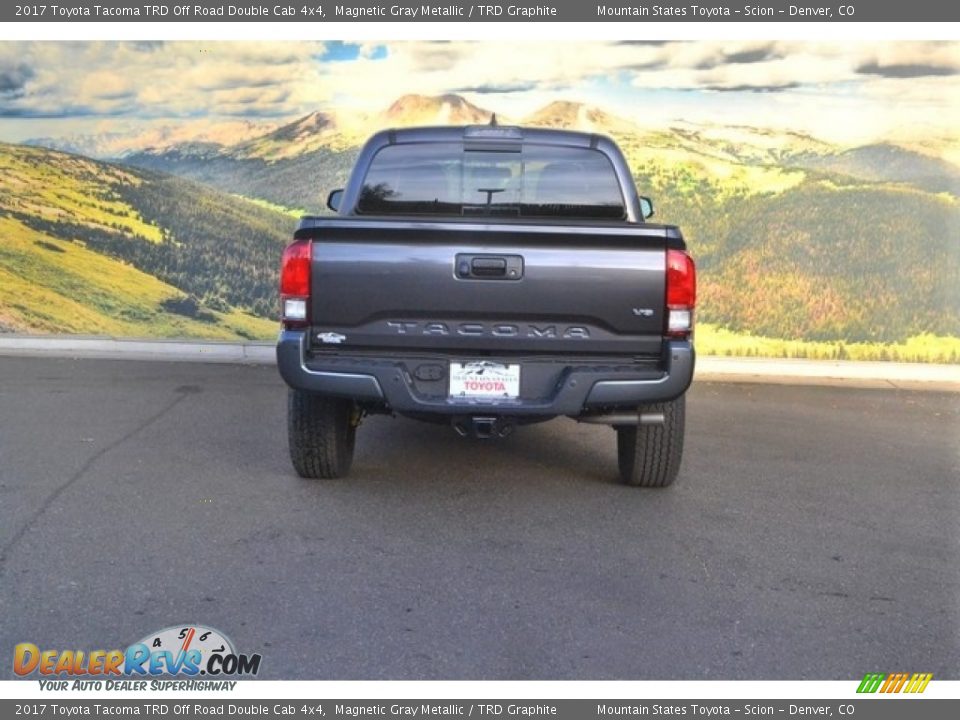 2017 Toyota Tacoma TRD Off Road Double Cab 4x4 Magnetic Gray Metallic / TRD Graphite Photo #4