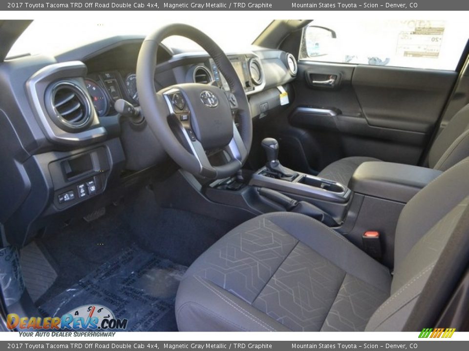 2017 Toyota Tacoma TRD Off Road Double Cab 4x4 Magnetic Gray Metallic / TRD Graphite Photo #5
