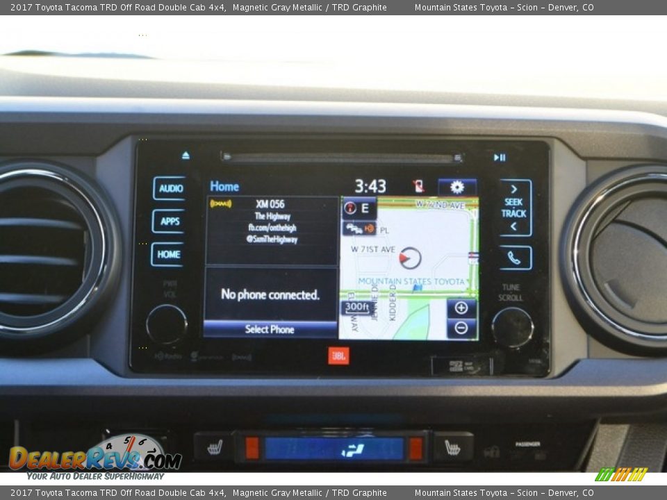 2017 Toyota Tacoma TRD Off Road Double Cab 4x4 Magnetic Gray Metallic / TRD Graphite Photo #6