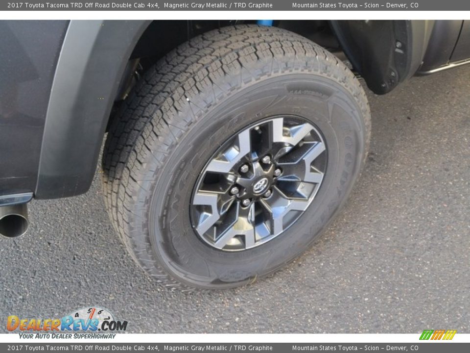 2017 Toyota Tacoma TRD Off Road Double Cab 4x4 Magnetic Gray Metallic / TRD Graphite Photo #9