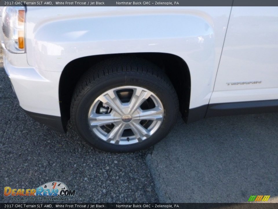 2017 GMC Terrain SLT AWD White Frost Tricoat / Jet Black Photo #2