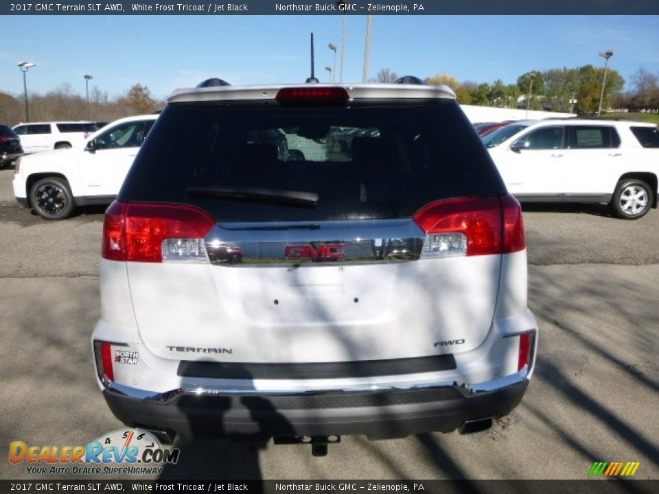 2017 GMC Terrain SLT AWD White Frost Tricoat / Jet Black Photo #6