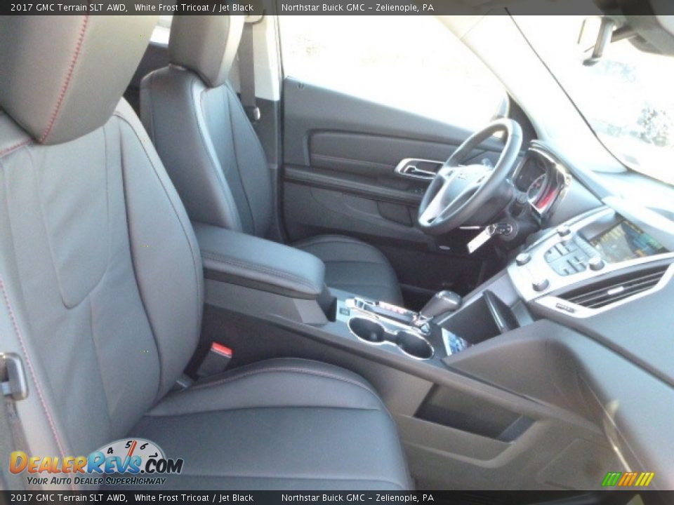 2017 GMC Terrain SLT AWD White Frost Tricoat / Jet Black Photo #9