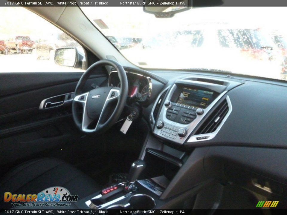 2017 GMC Terrain SLT AWD White Frost Tricoat / Jet Black Photo #10
